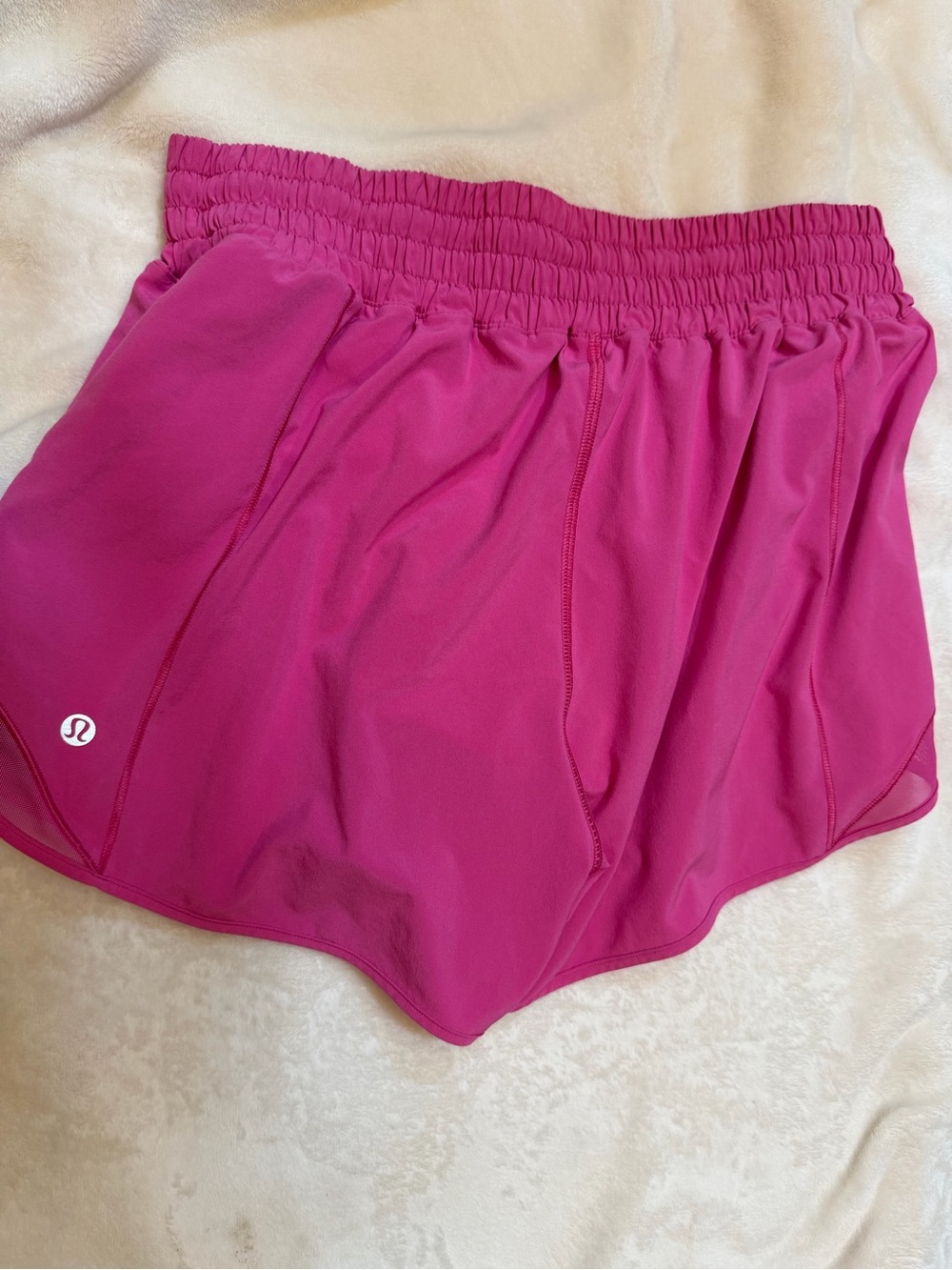 lululemon athletica Vibrant Magenta Running Shorts